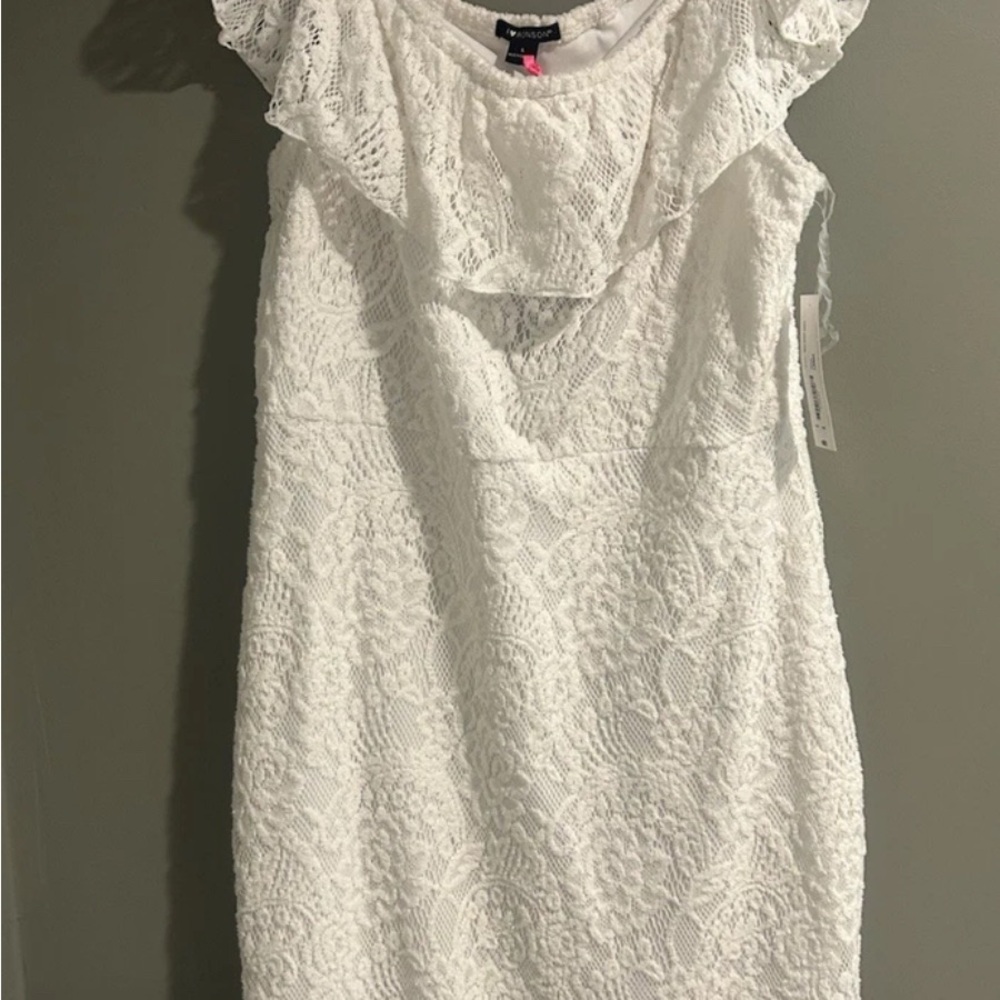 I Love Robinson White Dress LARGE WEDDING BRIDAL